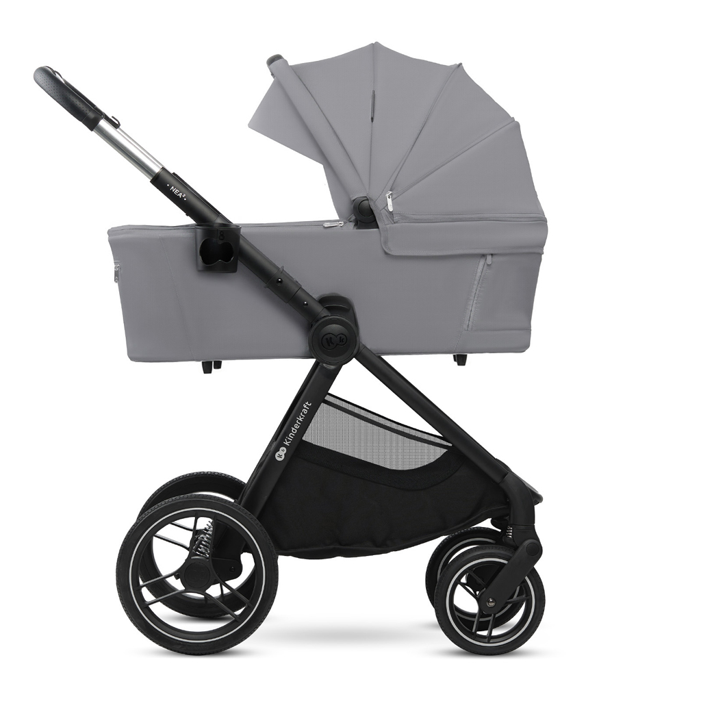 KINDERKRAFT Kočík kombinovaný Nea 2 2v1 Platinum Grey